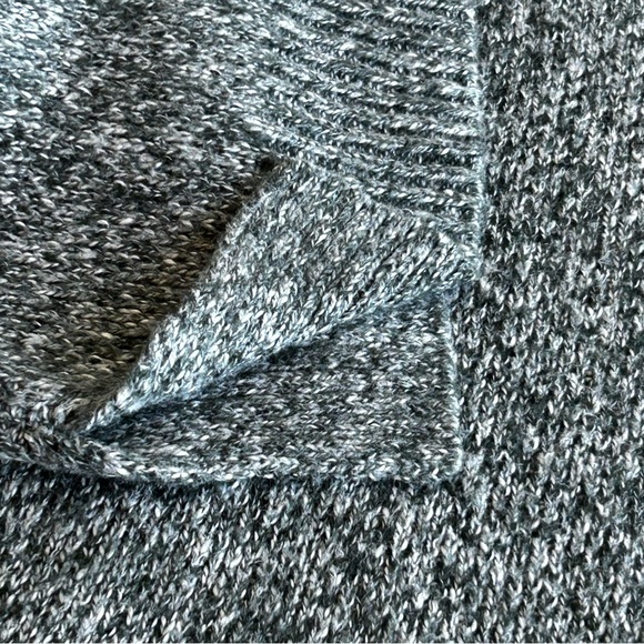 Cable & Gauge Green Heather Mock Turtleneck Sweater - Picture 7 of 14